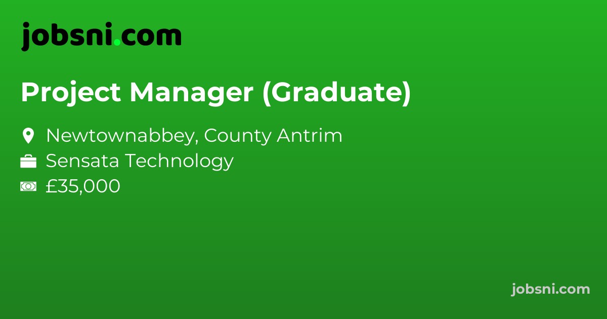 Project Manager (Graduate)