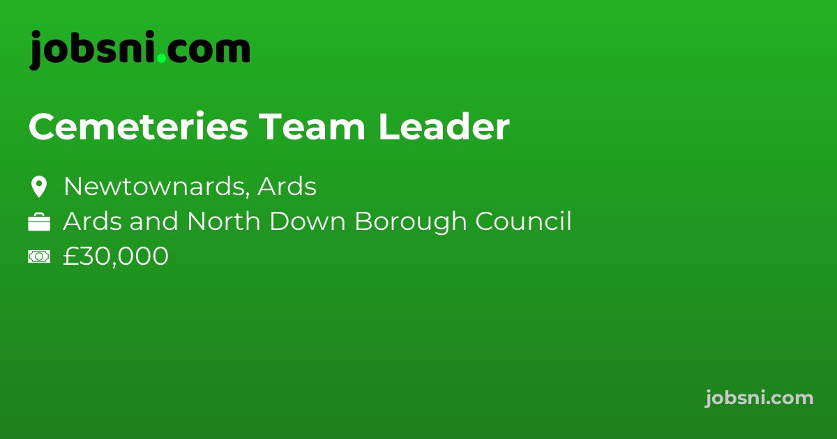 Cemeteries Team Leader