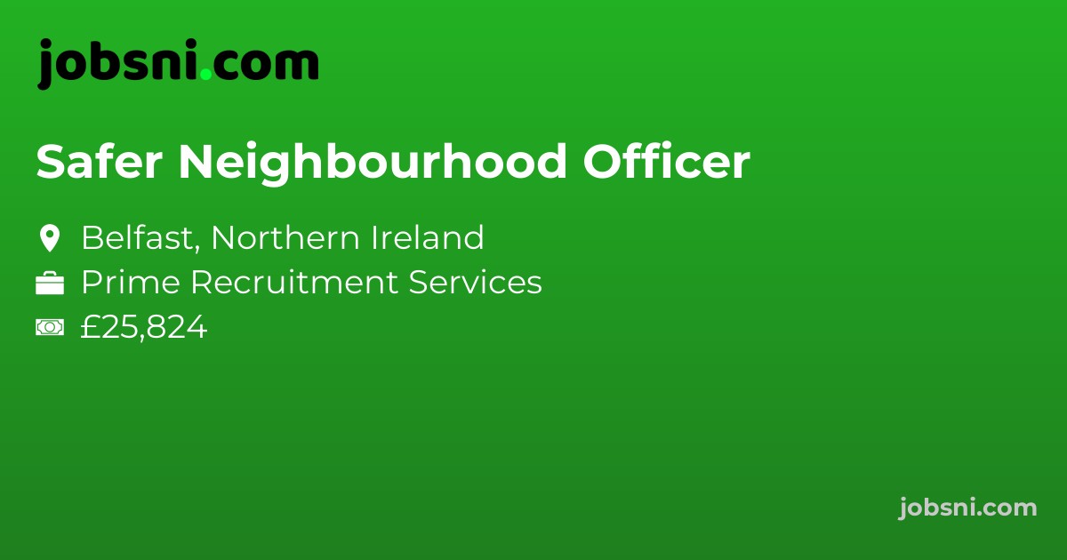 Safer Neighbourhood Officer