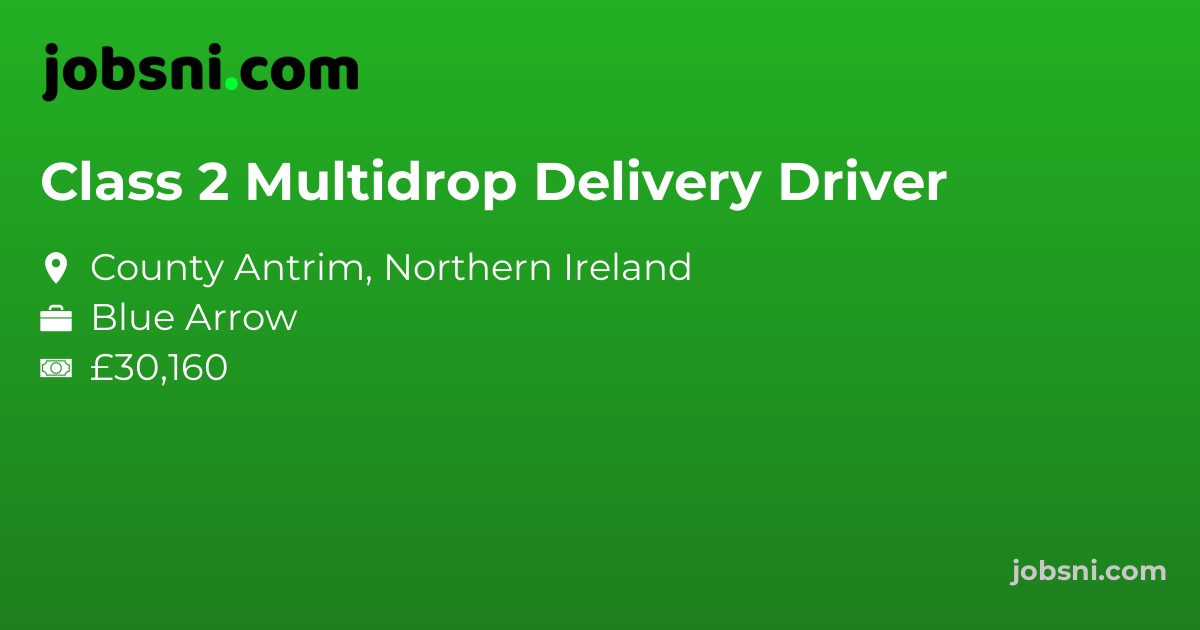 Class 2 Multidrop Delivery Driver