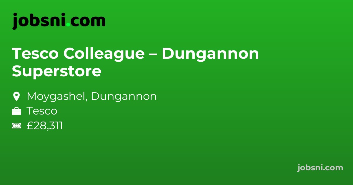 Tesco Colleague – Dungannon Superstore
