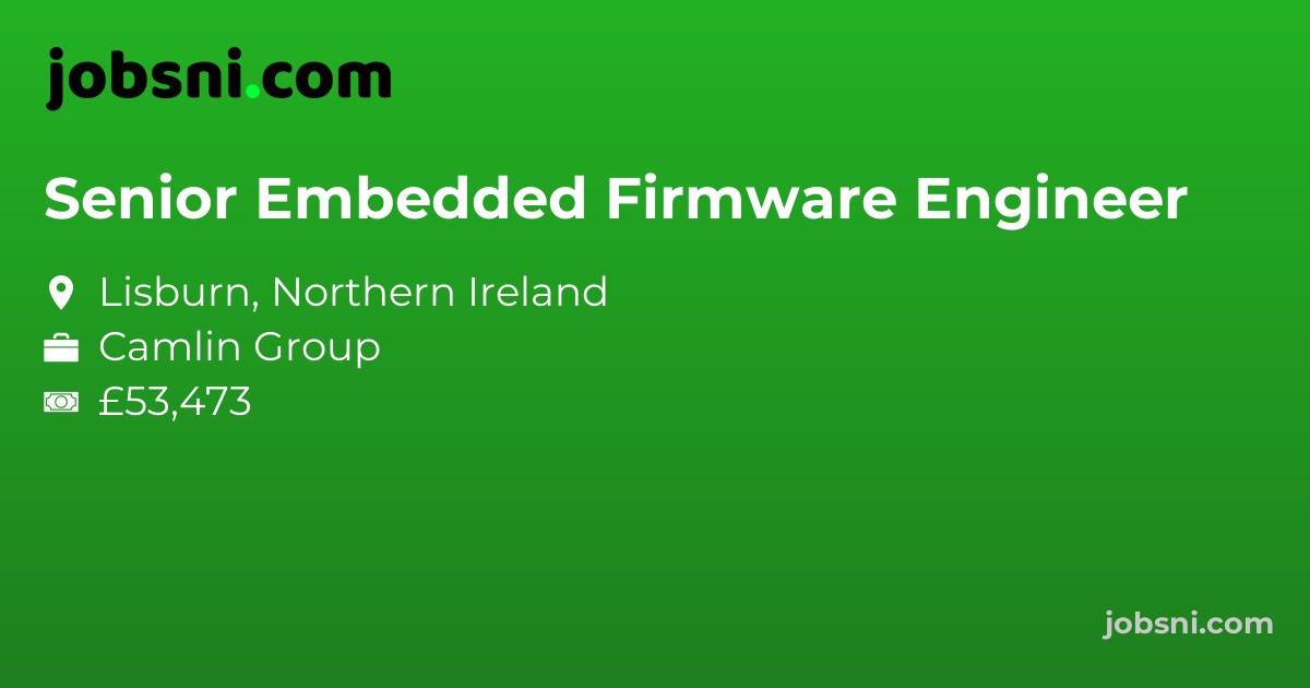 Senior Embedded Firmware Engineer