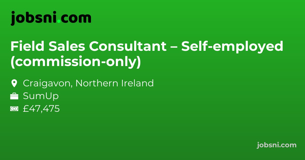 Field Sales Consultant – Self-employed (commission-only)