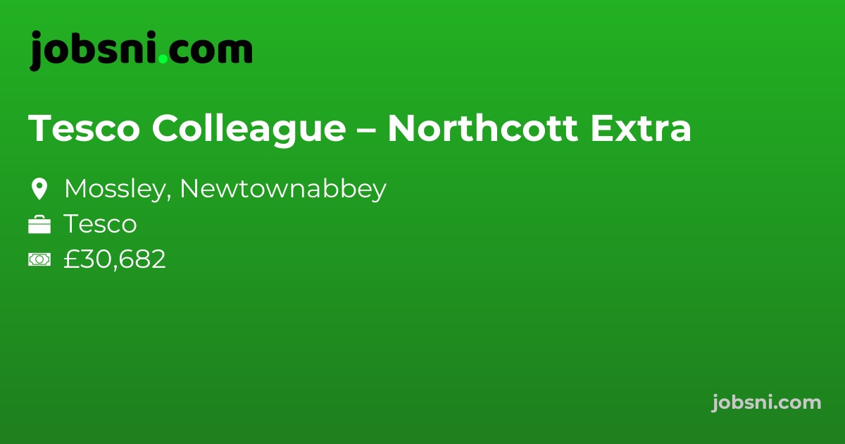 Tesco Colleague – Northcott Extra