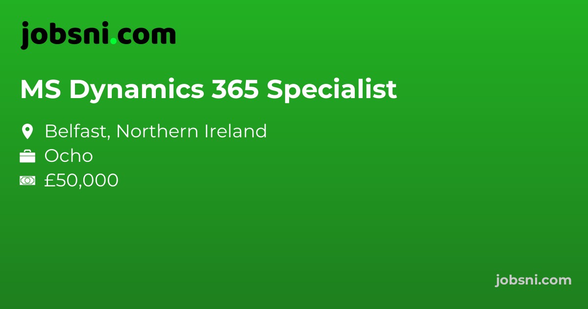 MS Dynamics 365 Specialist
