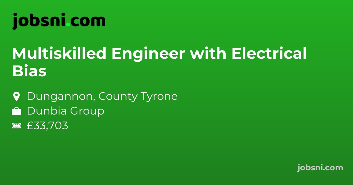 Multiskilled Engineer with Electrical Bias