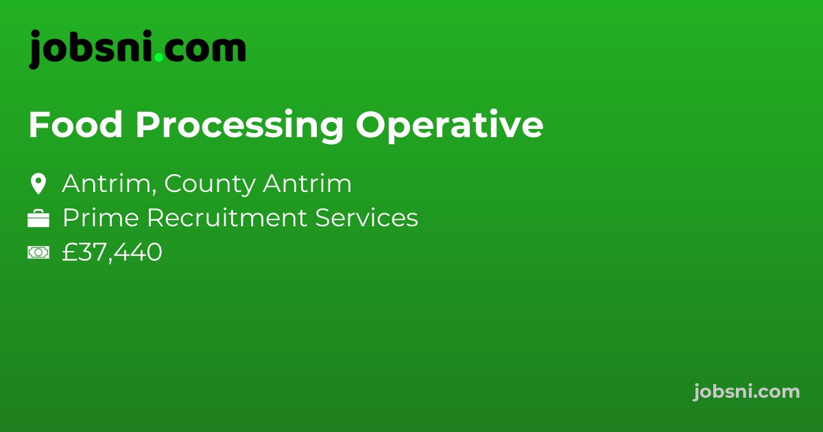 Food Processing Operative