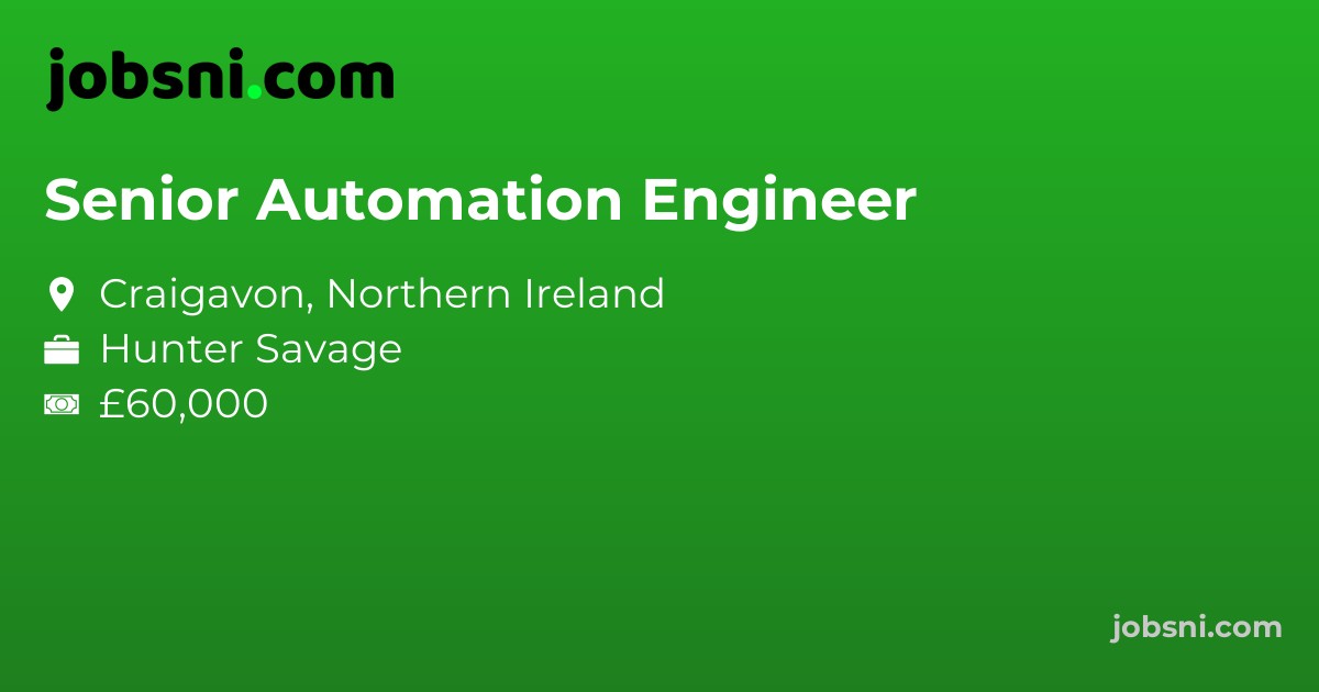Senior Automation Engineer