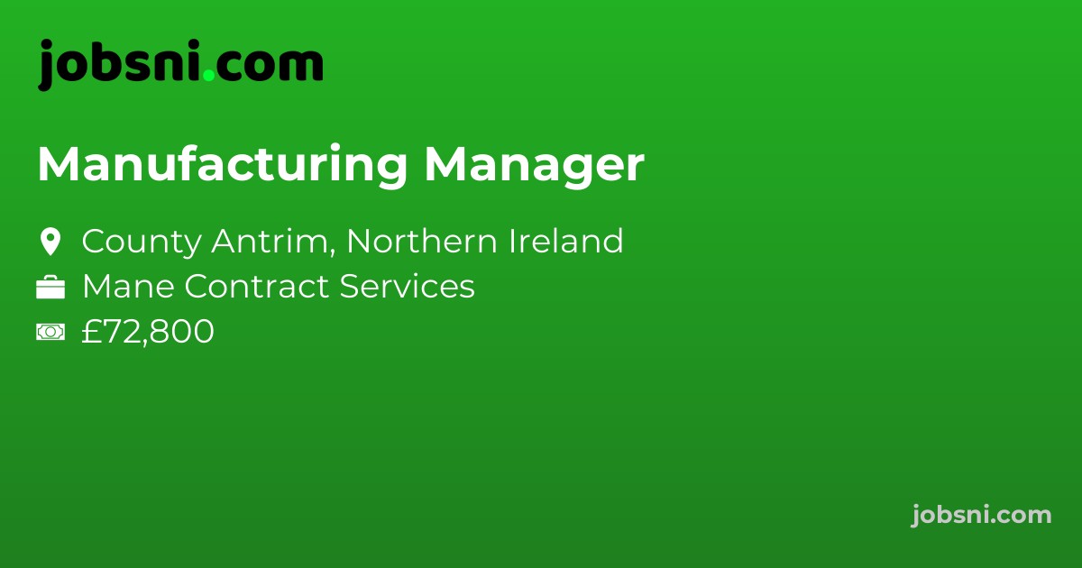 Manufacturing Manager