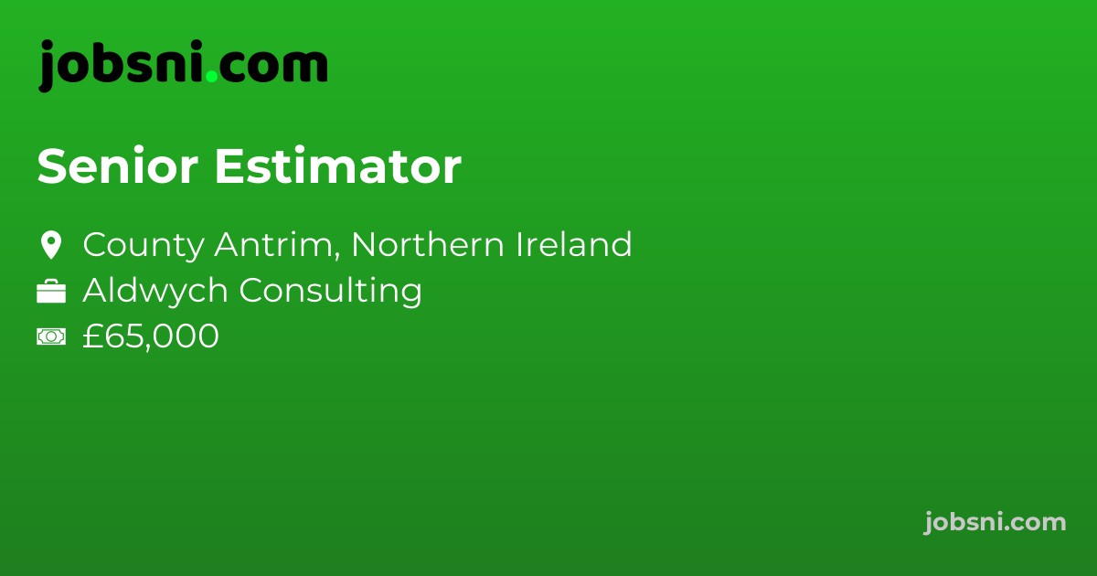 Senior Estimator
