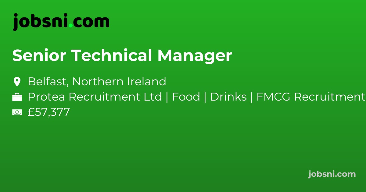 Senior Technical Manager