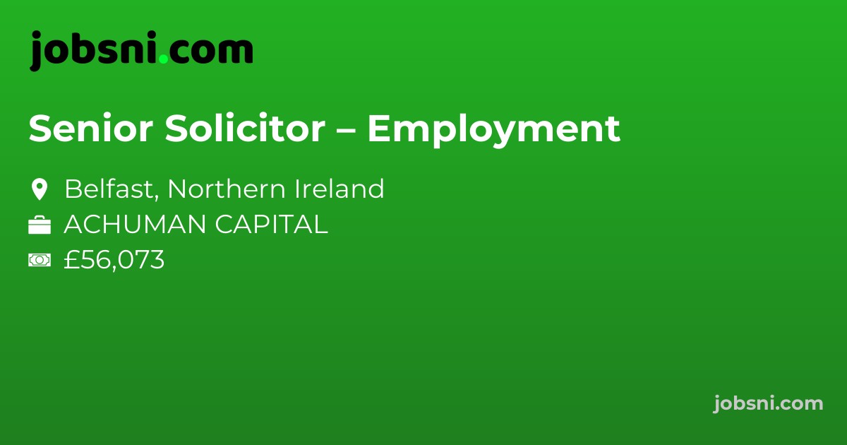 Senior Solicitor – Employment