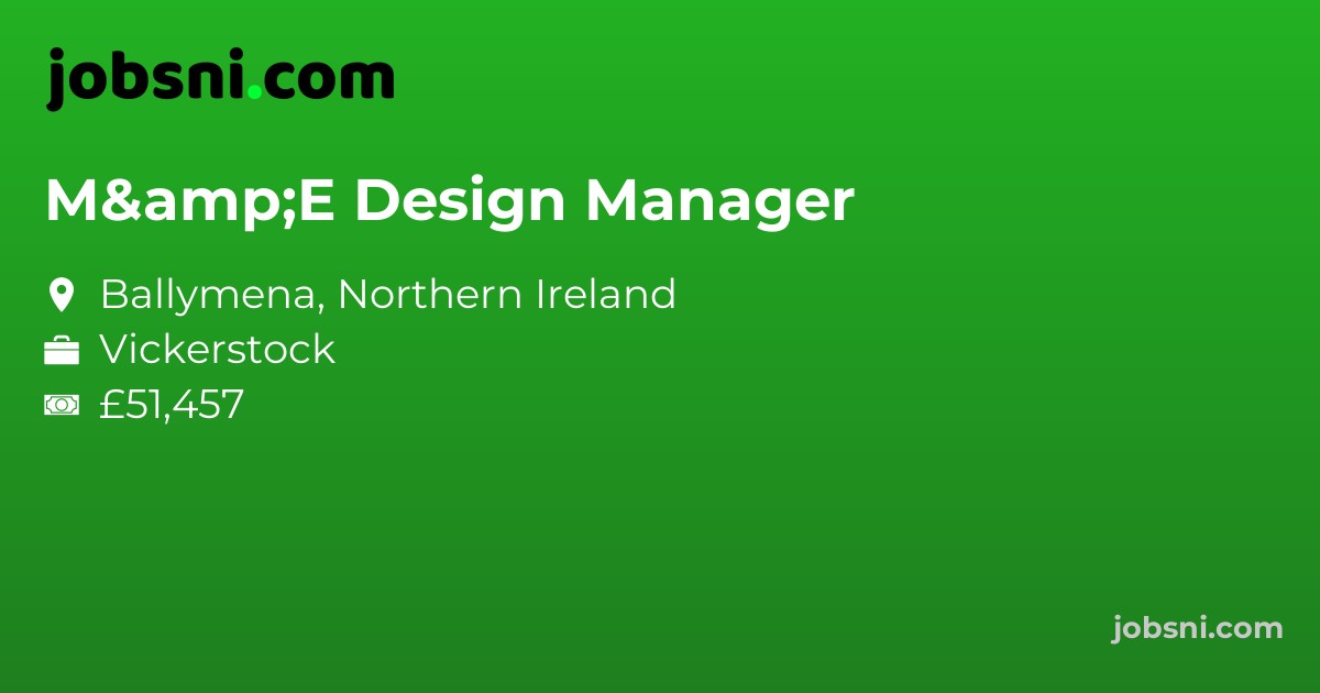M&E Design Manager