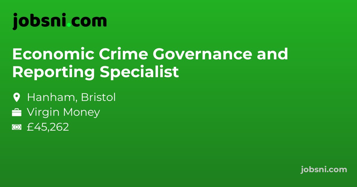 Economic Crime Governance and Reporting Specialist