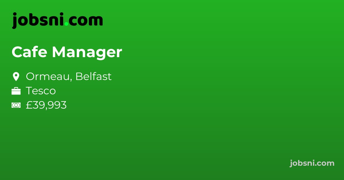 Cafe Manager