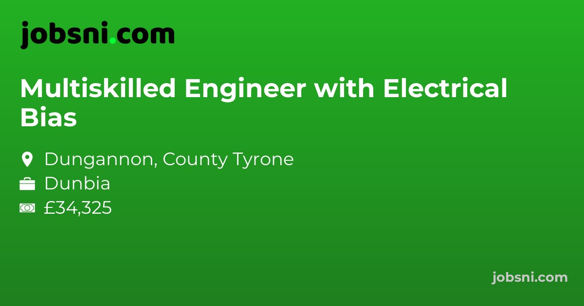 Multiskilled Engineer with Electrical Bias