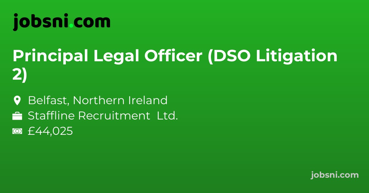 Principal Legal Officer (DSO Litigation 2)