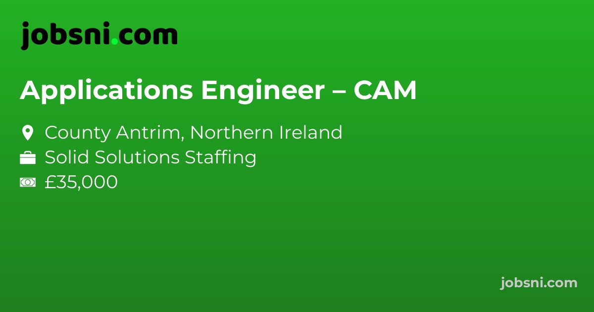 Applications Engineer – CAM