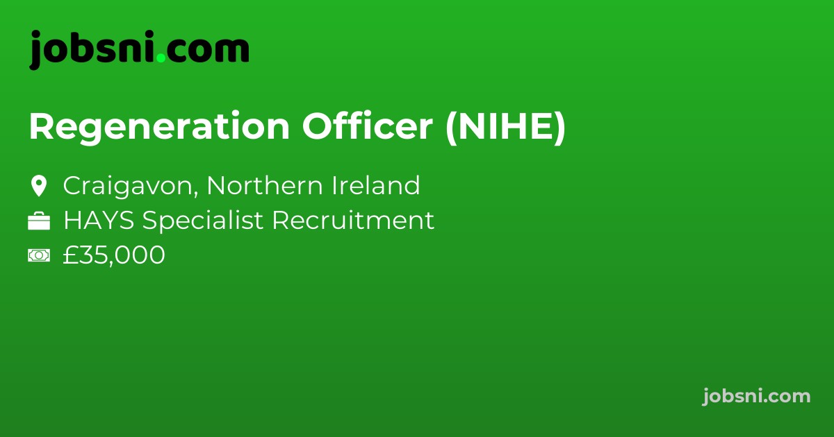 Regeneration Officer (NIHE)