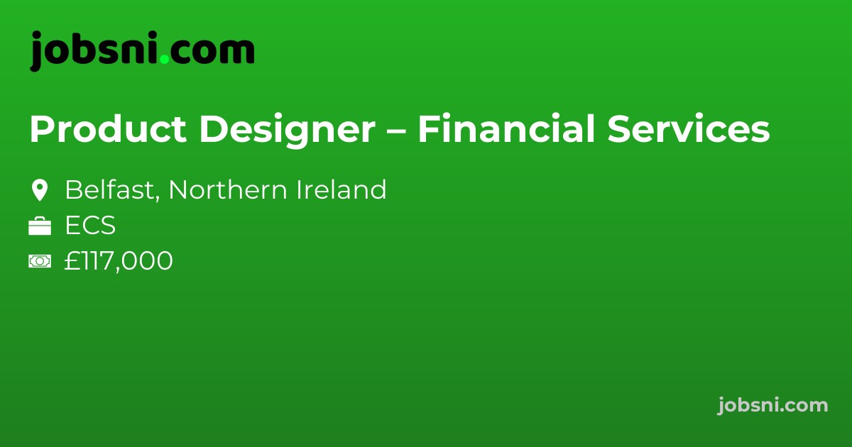 Product Designer – Financial Services