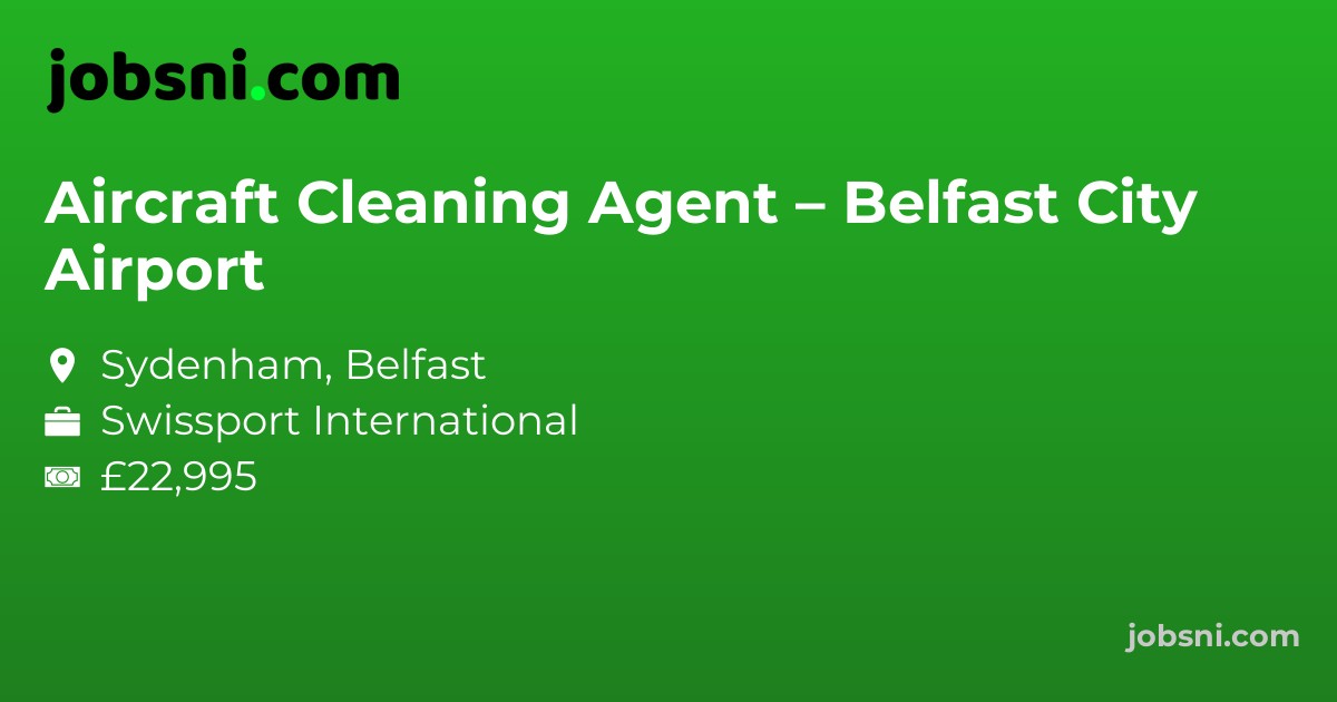 Aircraft Cleaning Agent – Belfast City Airport