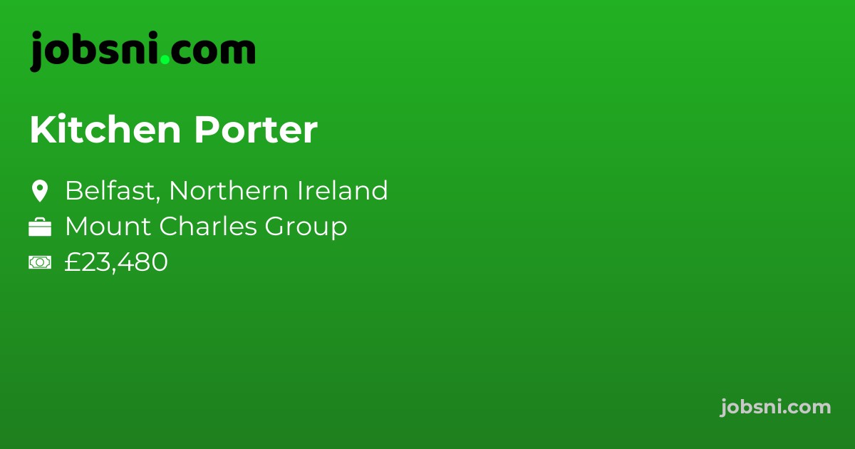 Kitchen Porter