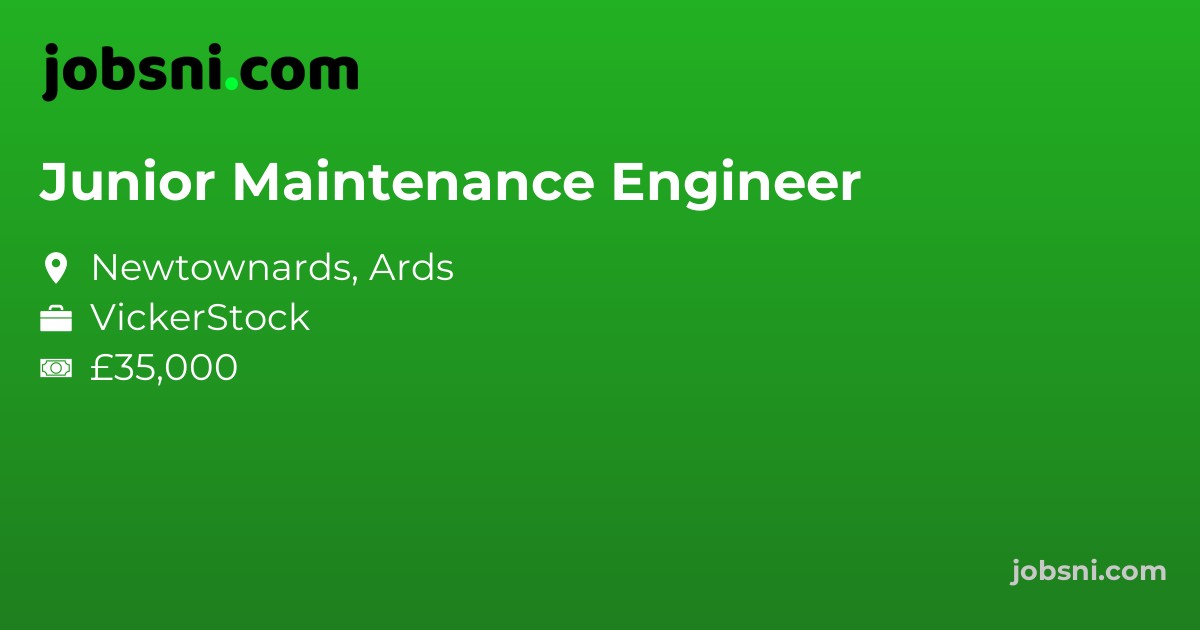 Junior Maintenance Engineer