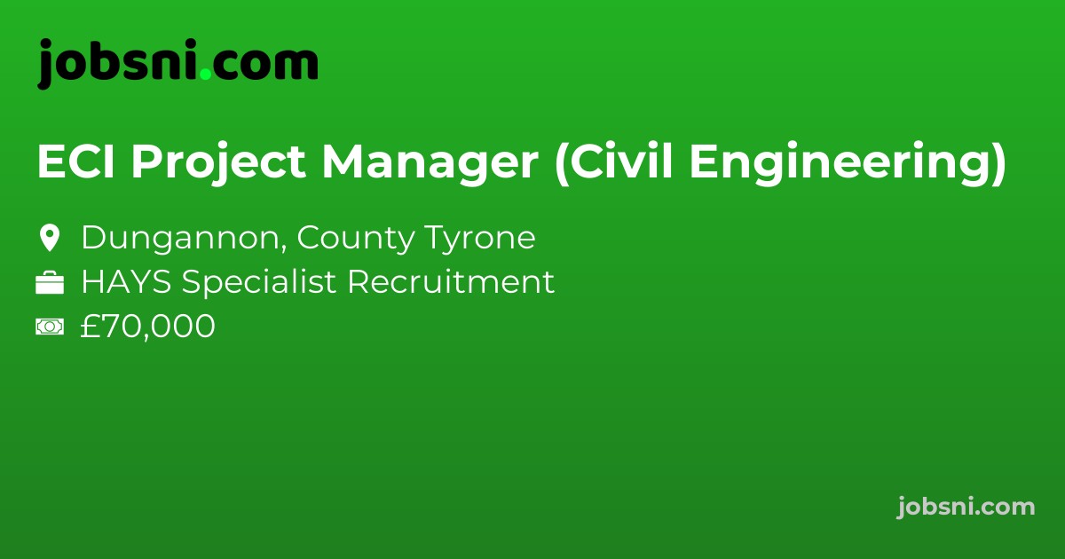 ECI Project Manager (Civil Engineering)