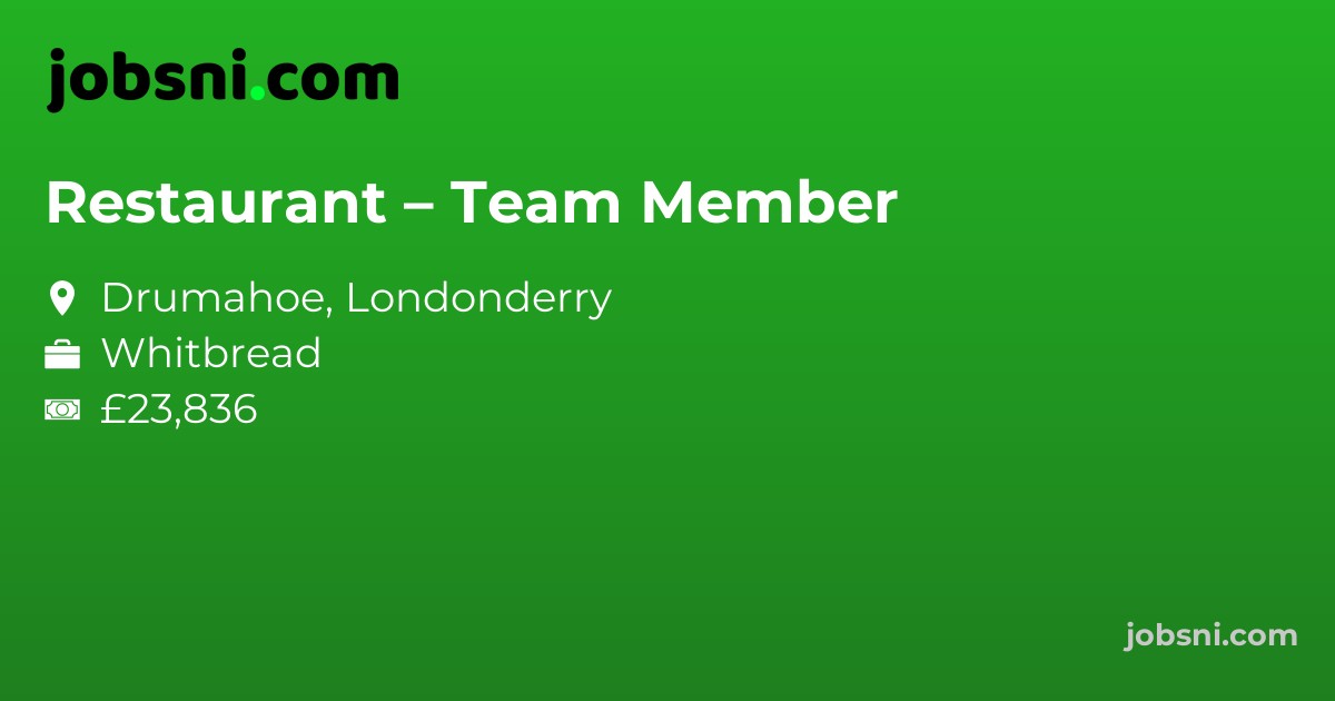 Restaurant – Team Member