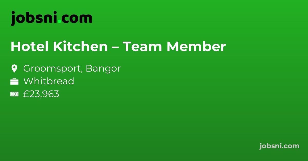 Hotel Kitchen – Team Member