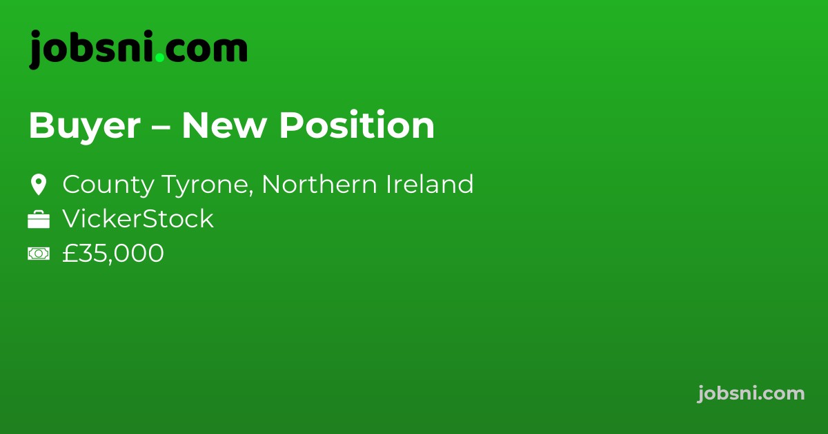 Buyer – New Position