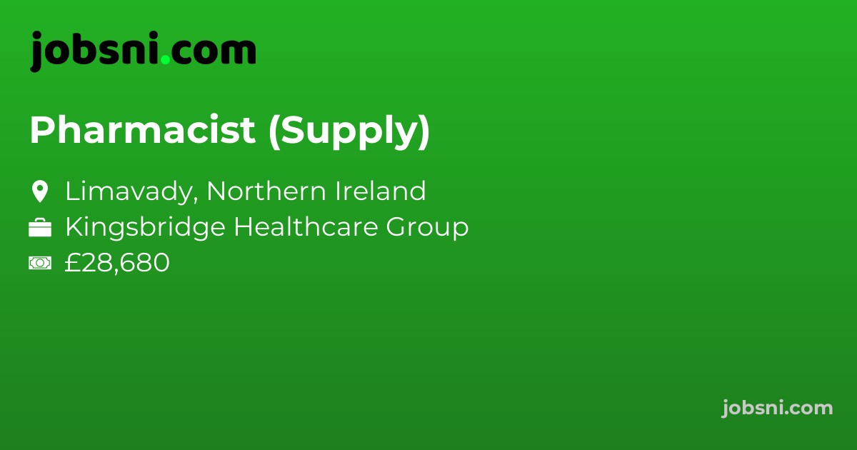 Pharmacist (Supply)