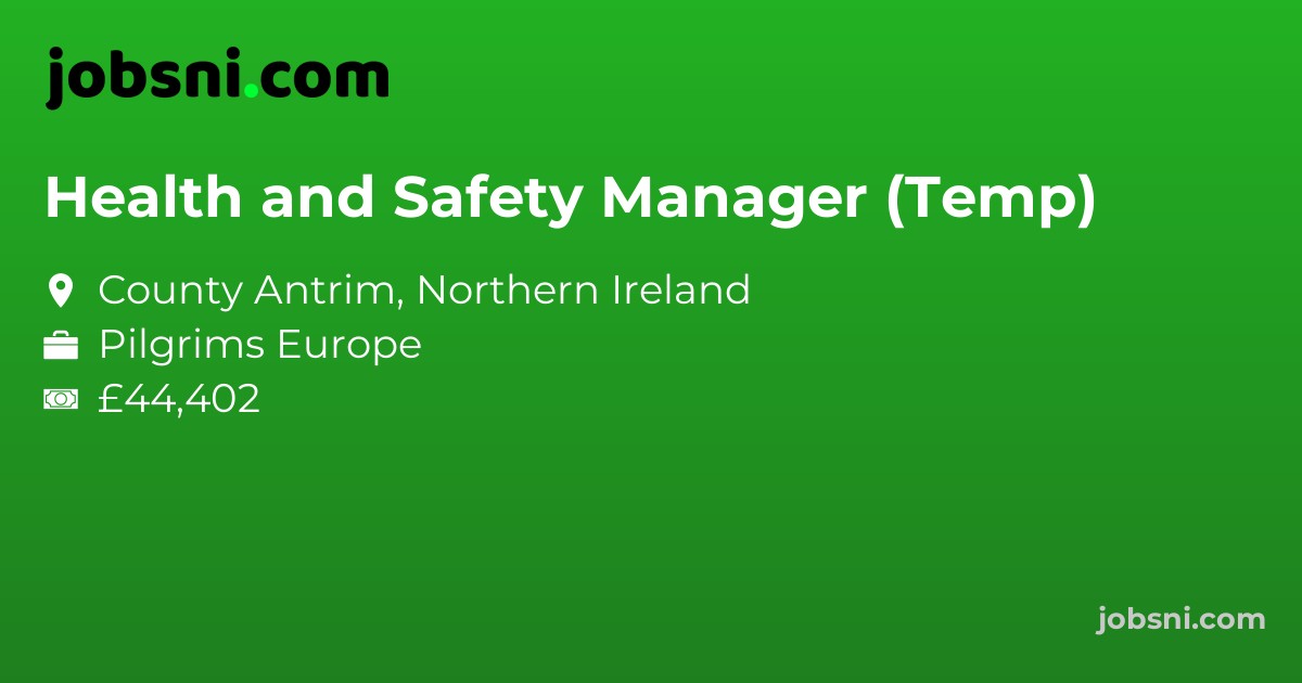 Health and Safety Manager (Temp)