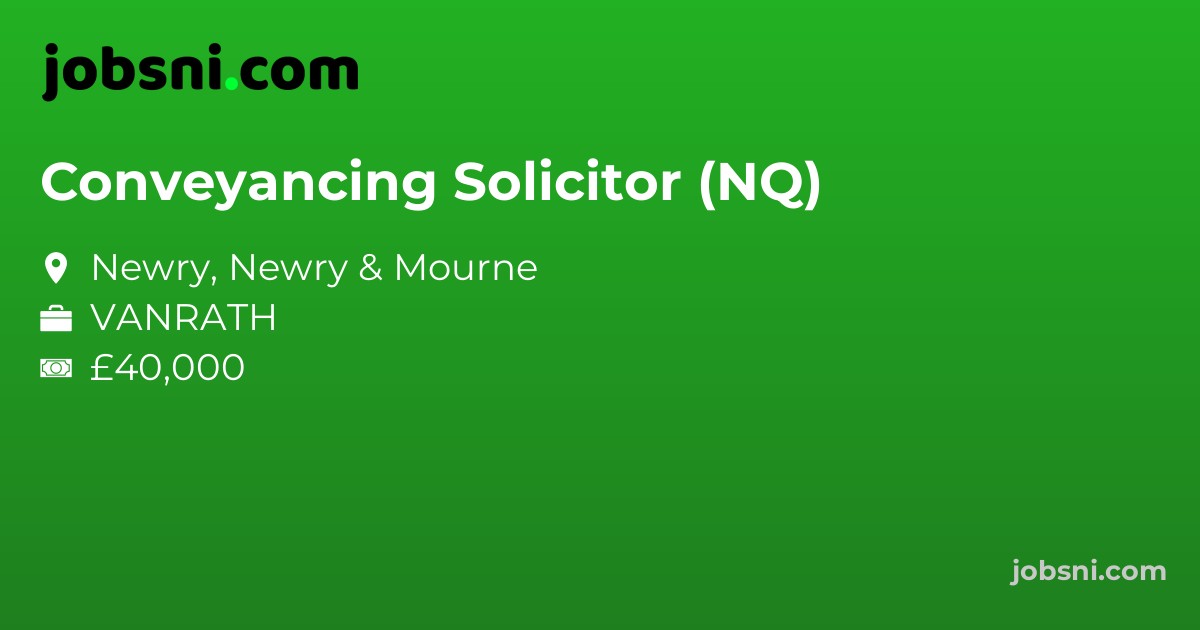 Conveyancing Solicitor (NQ)
