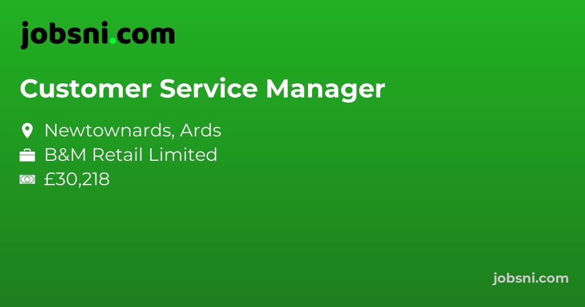 Customer Service Manager