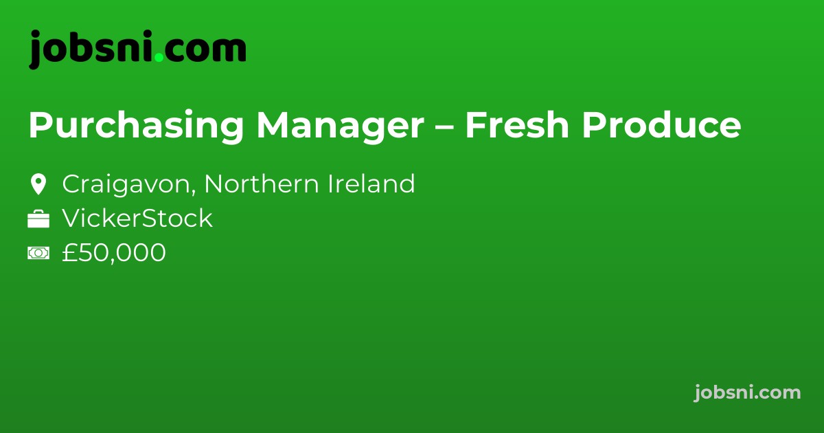 Purchasing Manager – Fresh Produce