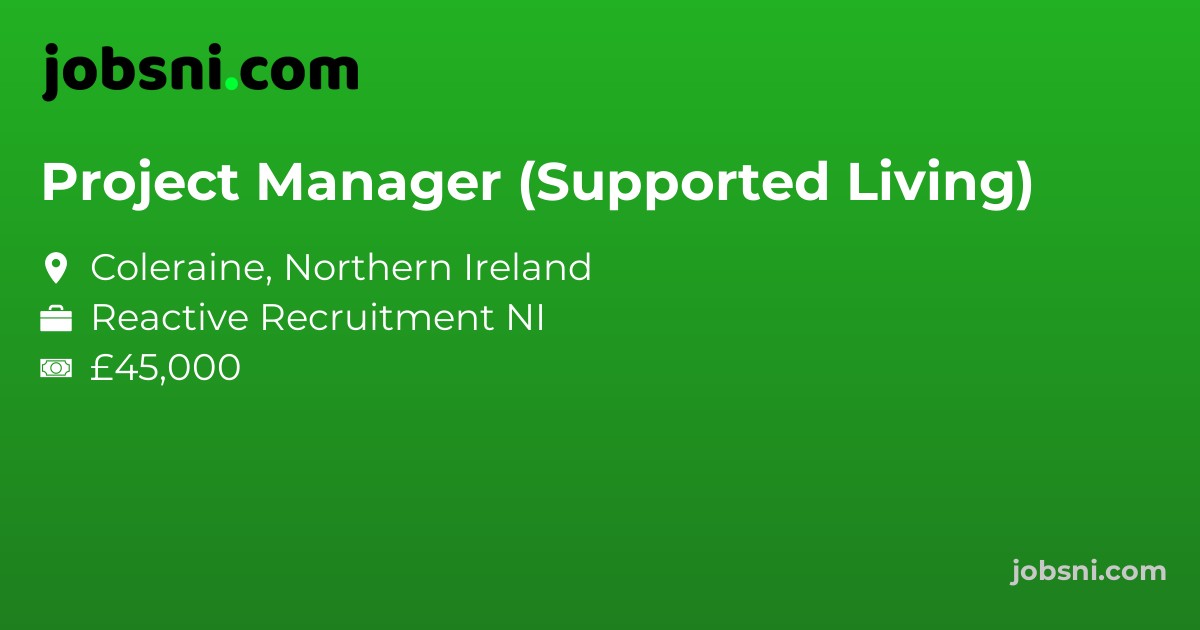 Project Manager (Supported Living)