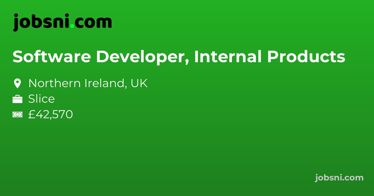 Software Developer, Internal Products