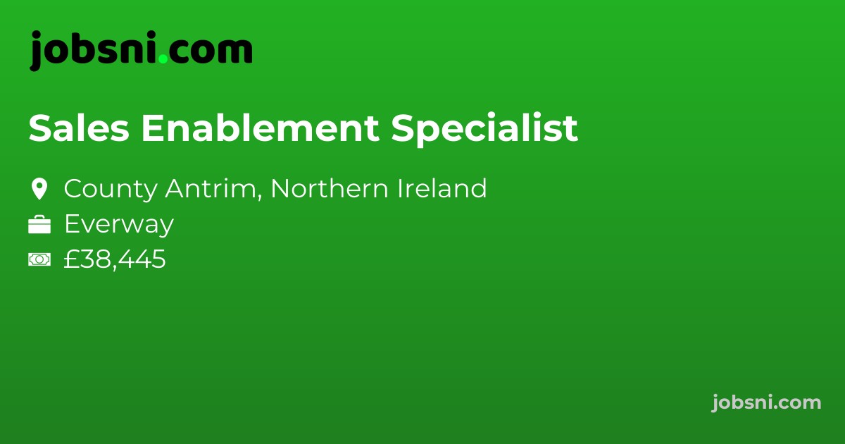 Sales Enablement Specialist