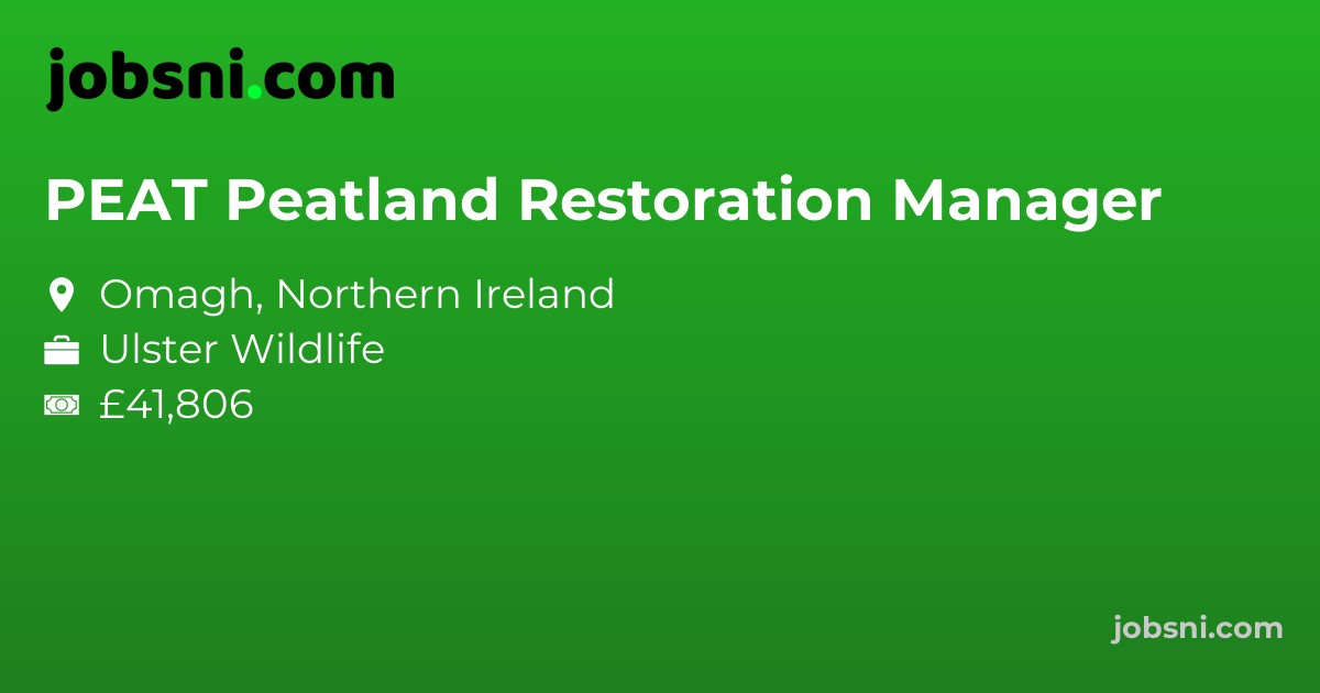 PEAT Peatland Restoration Manager
