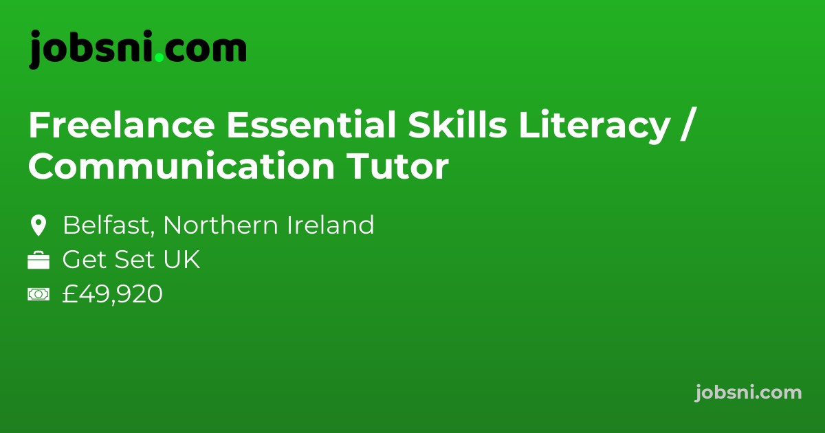 Freelance Essential Skills Literacy / Communication Tutor