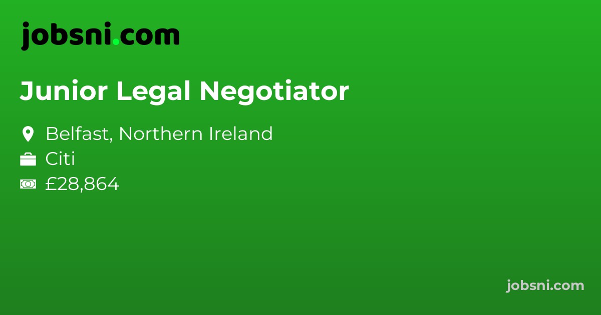 Junior Legal Negotiator