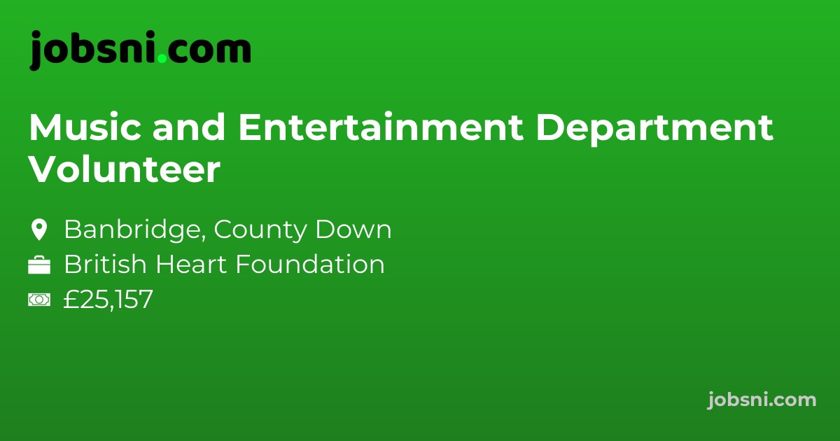 Music and Entertainment Department Volunteer