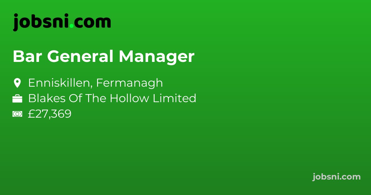 Bar General Manager