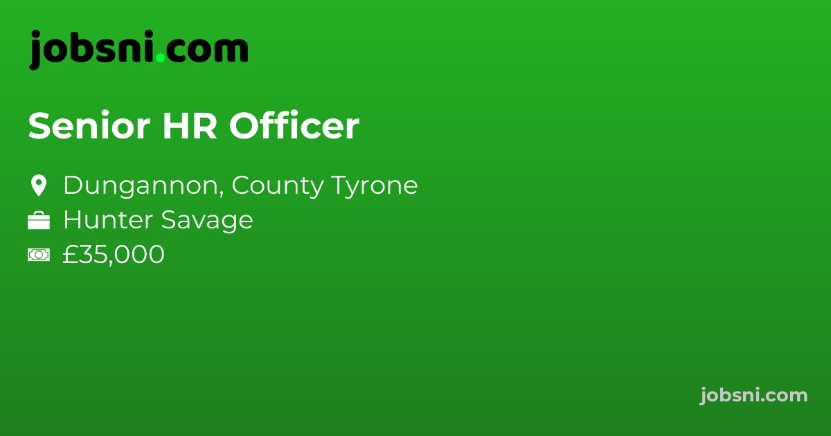 Senior HR Officer