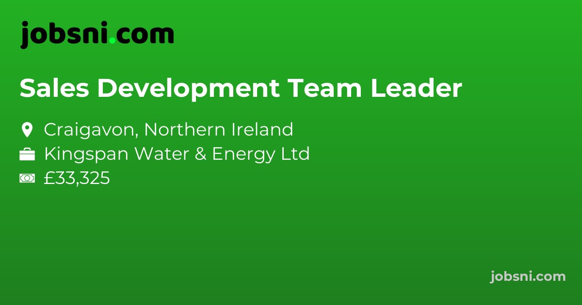 Sales Development Team Leader