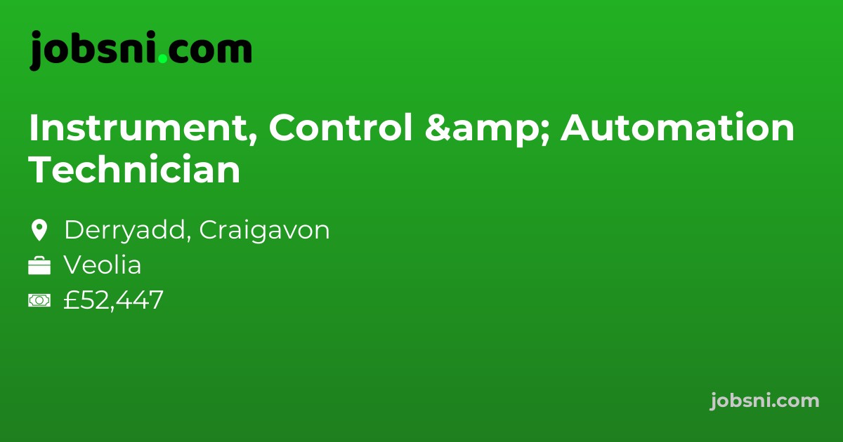 Instrument, Control & Automation Technician