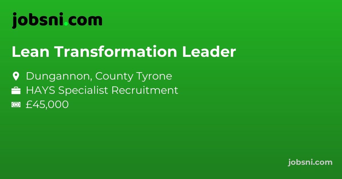 Lean Transformation Leader