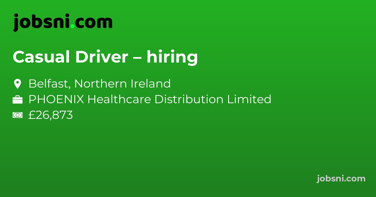 Casual Driver – hiring