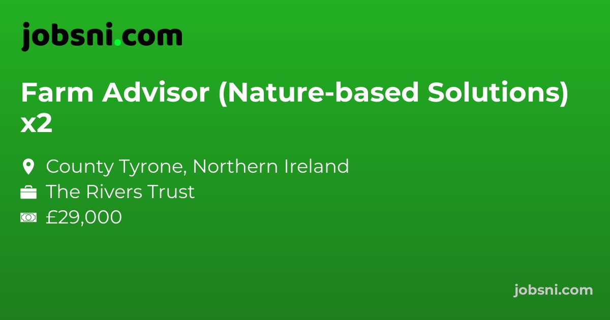 Farm Advisor (Nature-based Solutions) x2